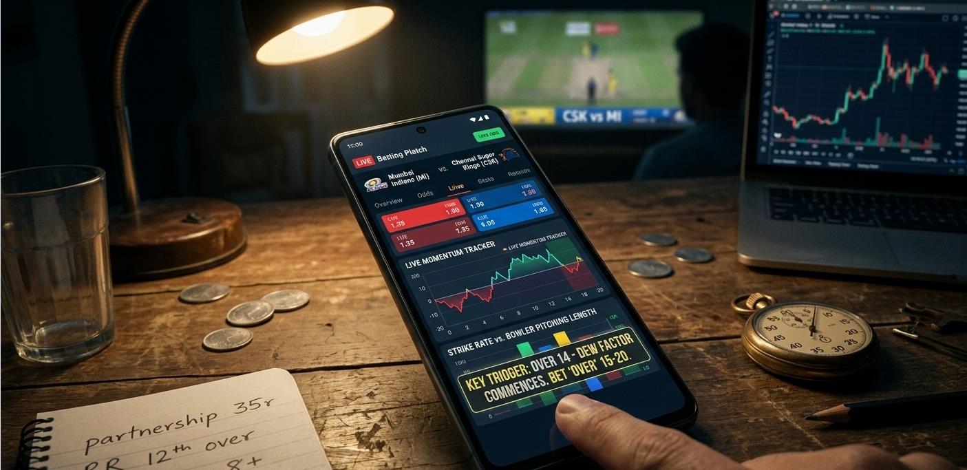 Mastering the Momentum: A Live Betting Blueprint for MI vs CSK